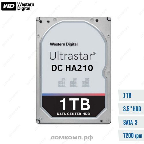 Жесткий диск 1 Тб WD Ultrastar DC HA210 (1W10001)